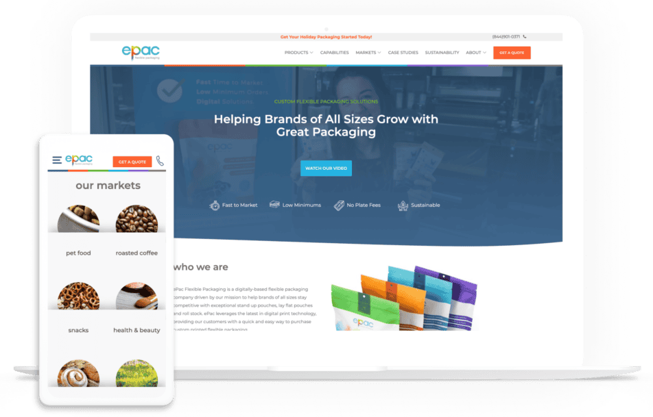 ePac site on multiple devices