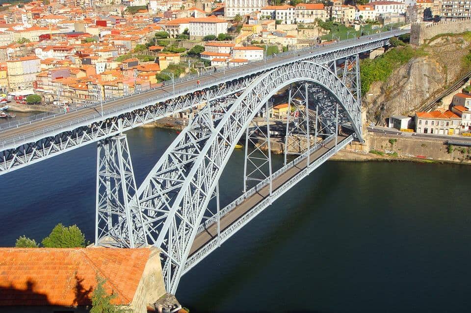 Douro Bridge built by Gustave Eiffel