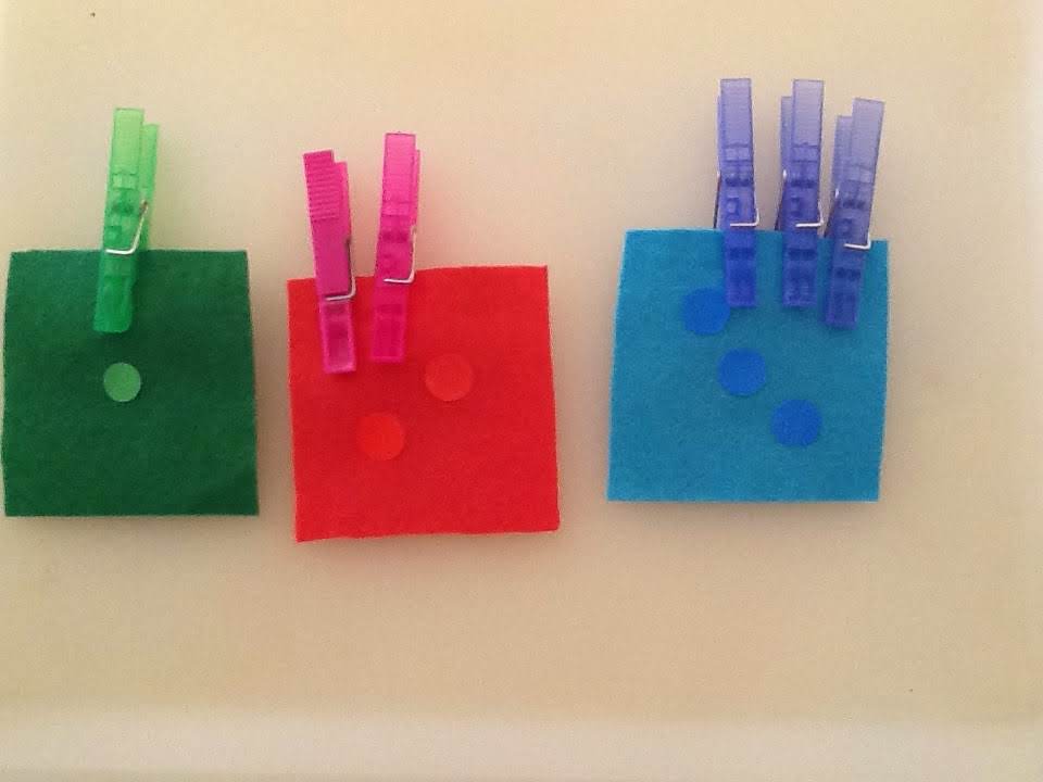 juegos con pinzas de colgar la ropa