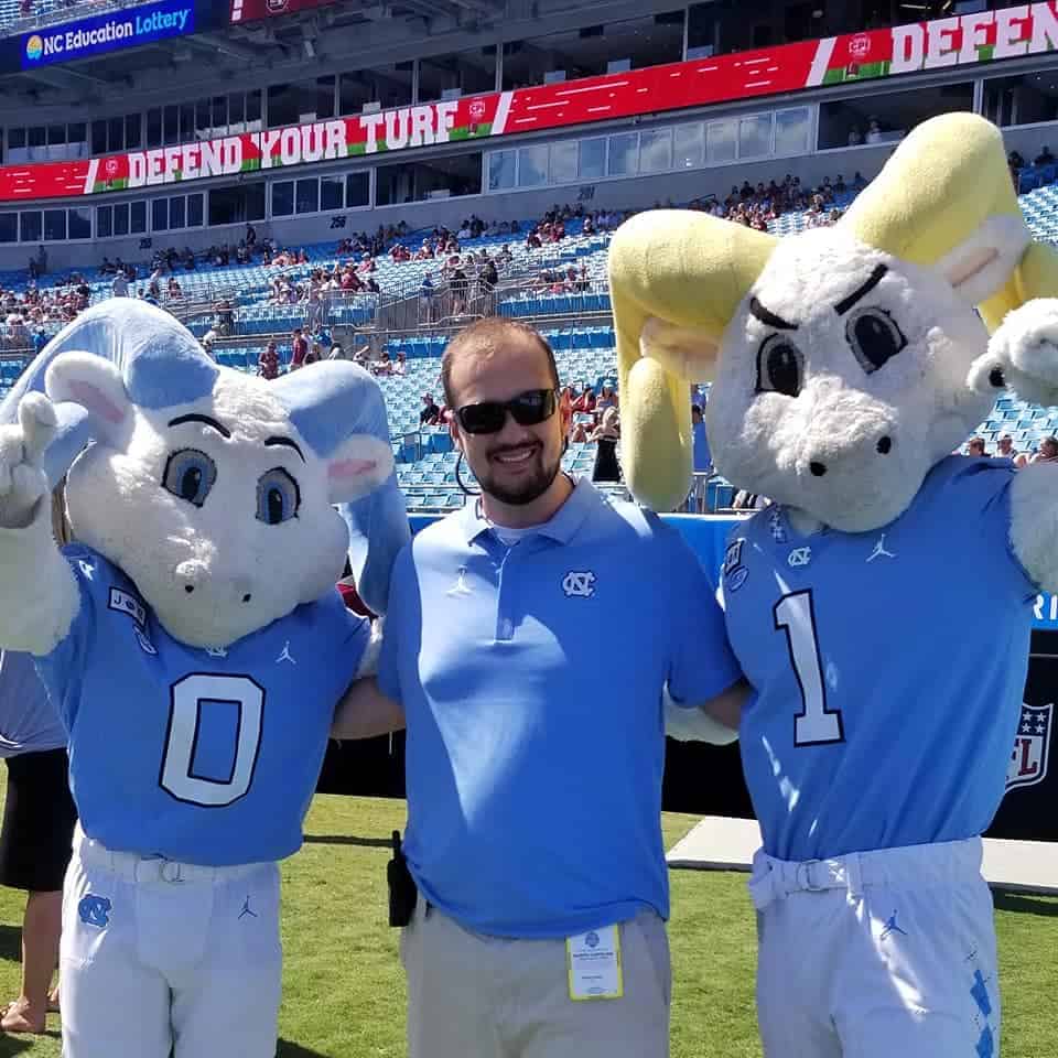 Jackson Lanier with Rameses and RJ