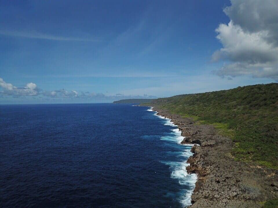 Christmas island Coastline