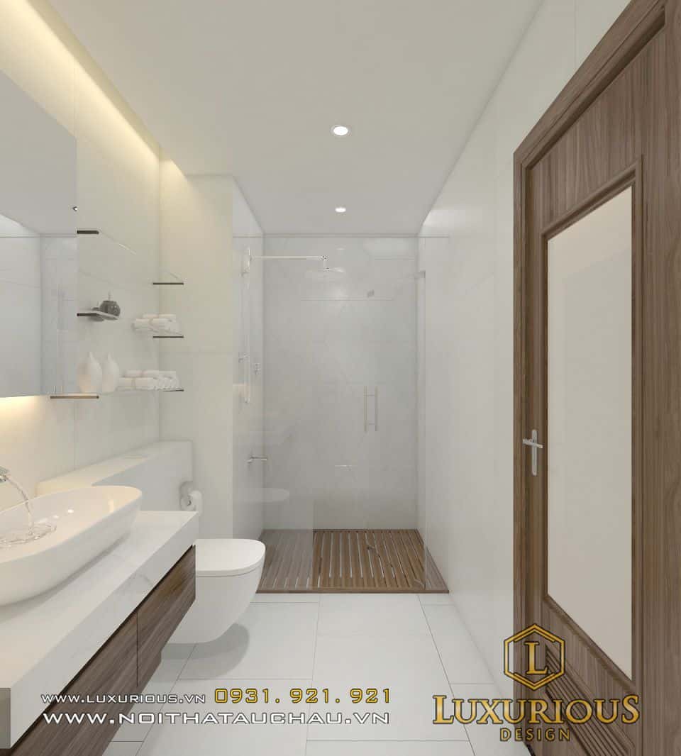 Thiết kế nội thất phòng tắm tiện nghi với các thiết bị vệ sinh cao cấp Thiết kế nội thất phòng tắm tiện nghi với các thiết bị vệ sinh cao cấp