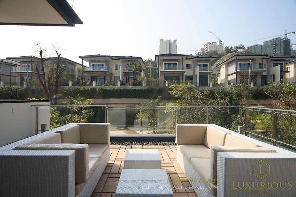 Thi công biệt thự nghỉ dưỡng view tầng thượng Thi công biệt thự nghỉ dưỡng view tầng thượng