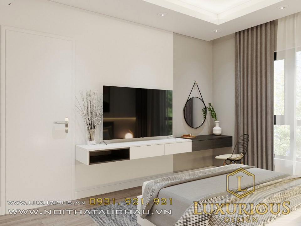 Vẻ đẹp hiện đại tinh tế trong mẫu thiết kế nội thất chung cư Samsora Prermier Vẻ đẹp hiện đại tinh tế trong mẫu thiết kế nội thất chung cư Samsora Prermier