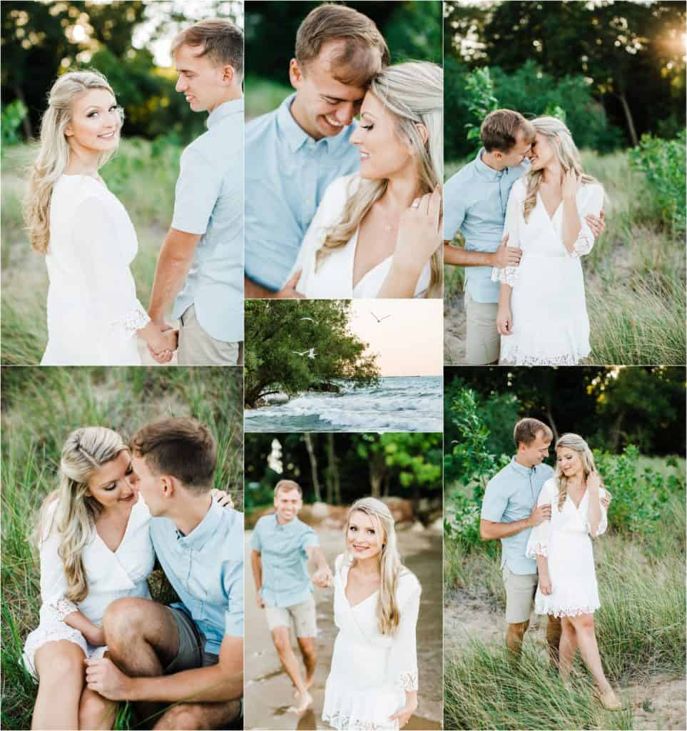 the best Chicago engagement session photographer in the Evanston session