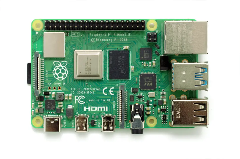 Pi 4 B nin tasarımı