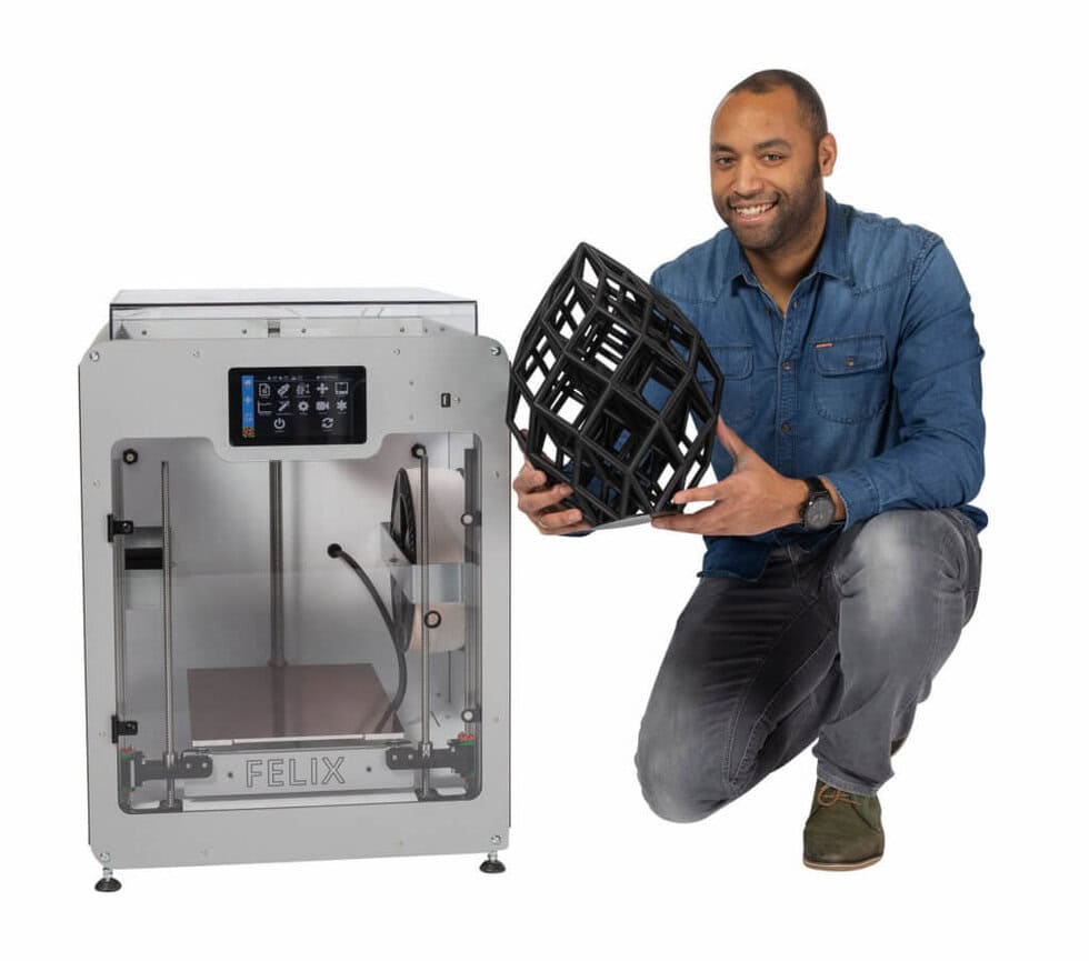 Felix Pro L And Pro Xl Large Volume 3d Printers Team One