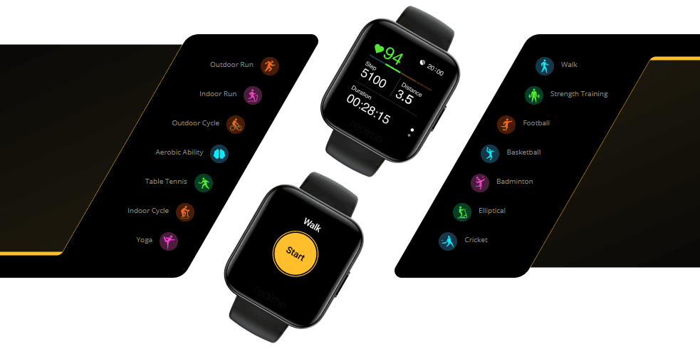 Realme Watch Modes