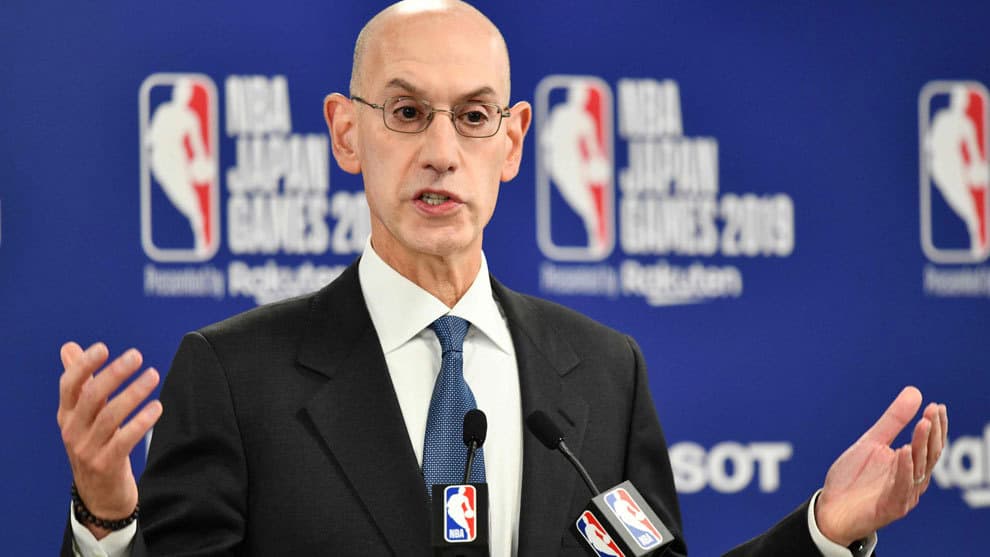 Adam Silver, comisionado de la NBA