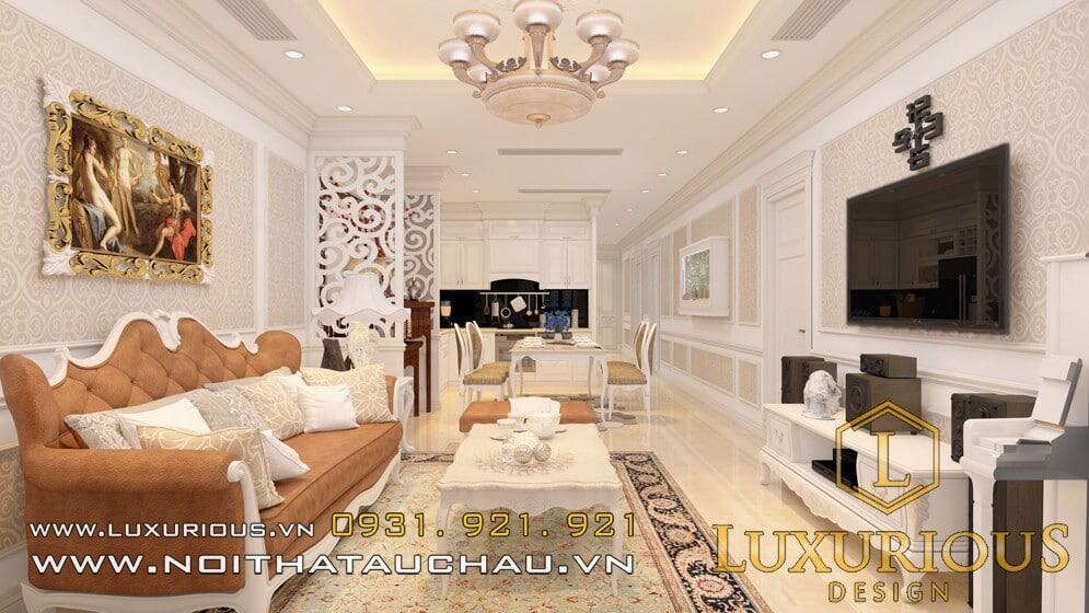 Thiết kế nội thất phong cách tân cổ điển