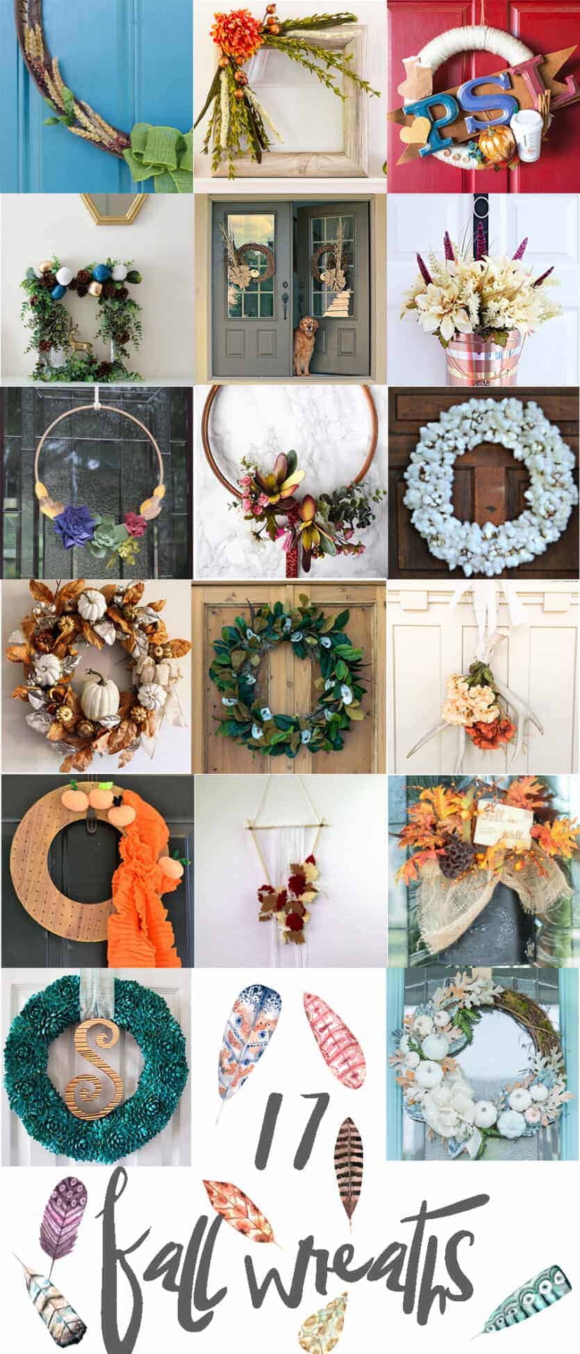 17 diy fall wreaths