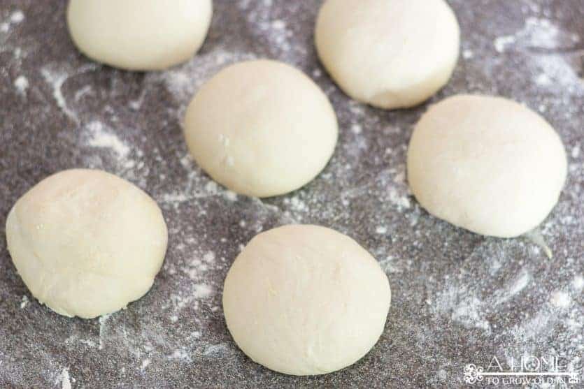 pizza dough balls