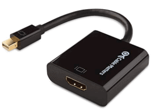 image of Mini display to HDMI adapter cable
