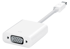 Display adapter port in white color