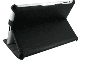 Image of Black leather case for Surface Pro