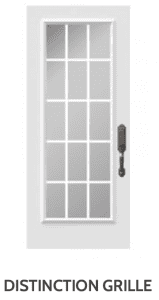 Distinction Grille Doorglass Novatech Doors London Door Company