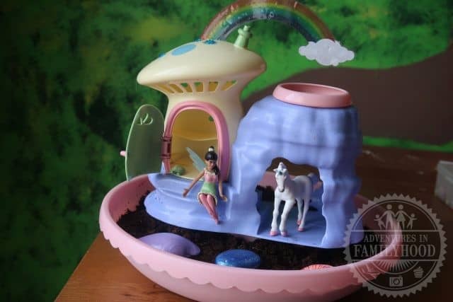 My Fairy Garden on table