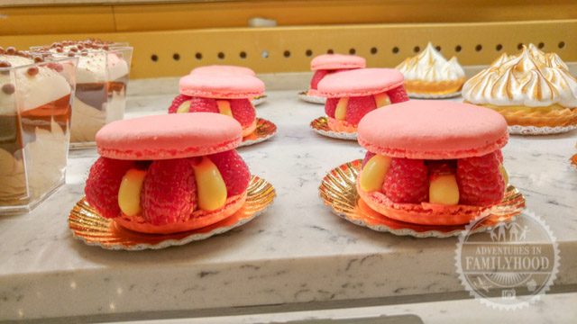 French pastries from Les Halles Boulangerie in France pavilion at Epcot