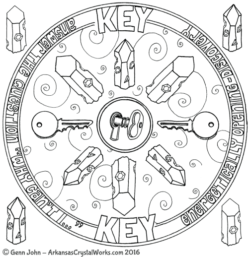 Key Quartz Crystal