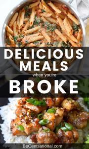 frugal foods to buy when broke