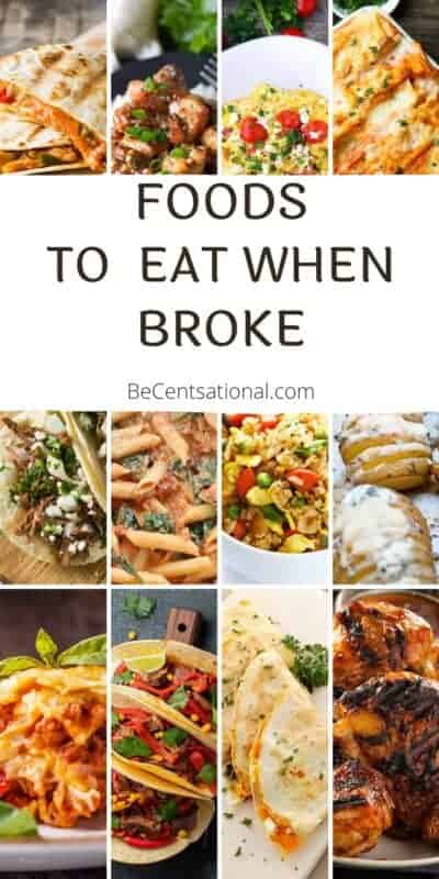 food to eat when broke