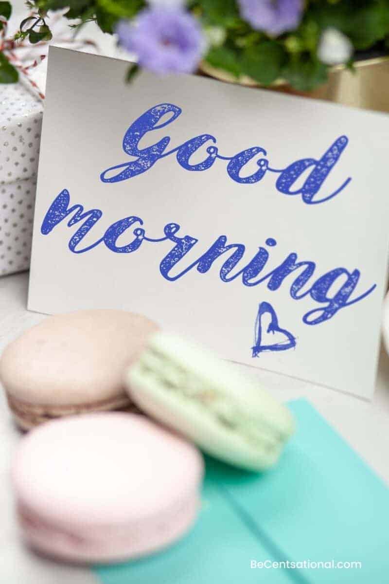 good morning my wife quotes