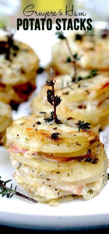 Christmas Side Dishes-cheese and scallop potatoes