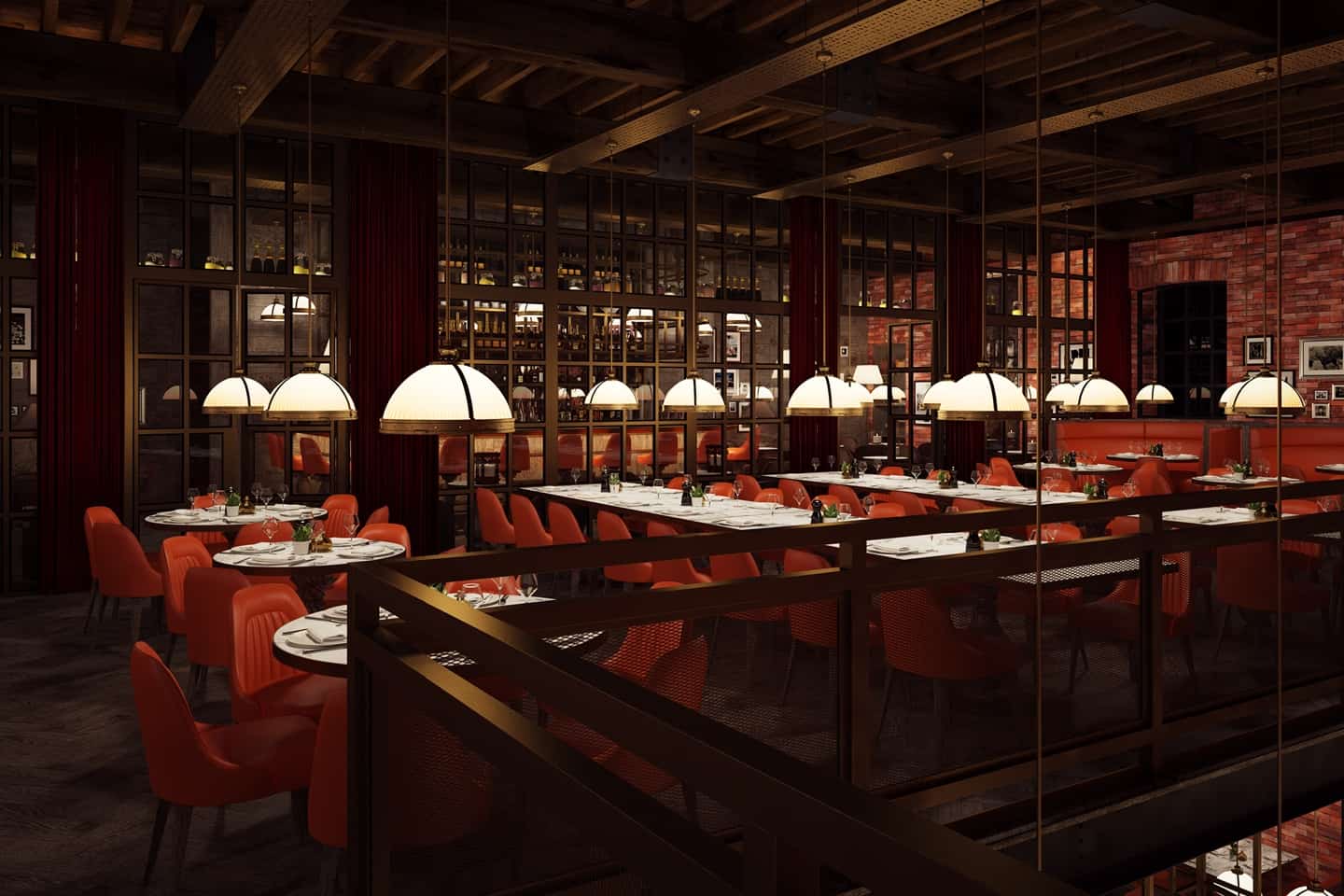 Opera Grill, Chester Carroll Design