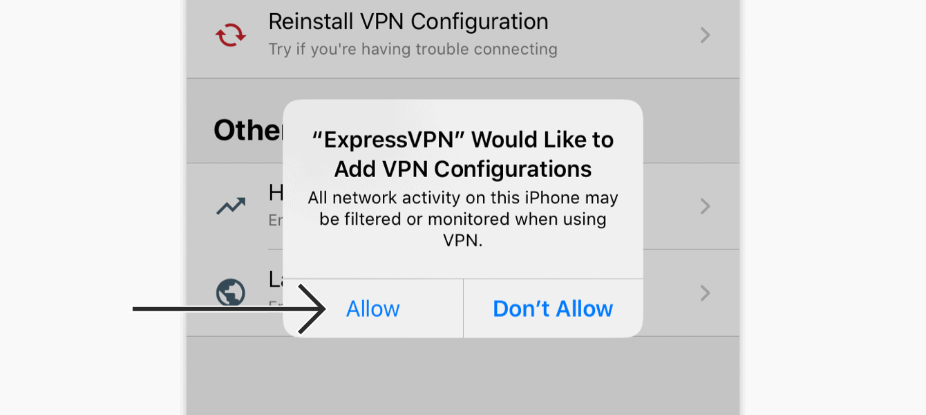 vpn instellen voor ios 14 13 en 12