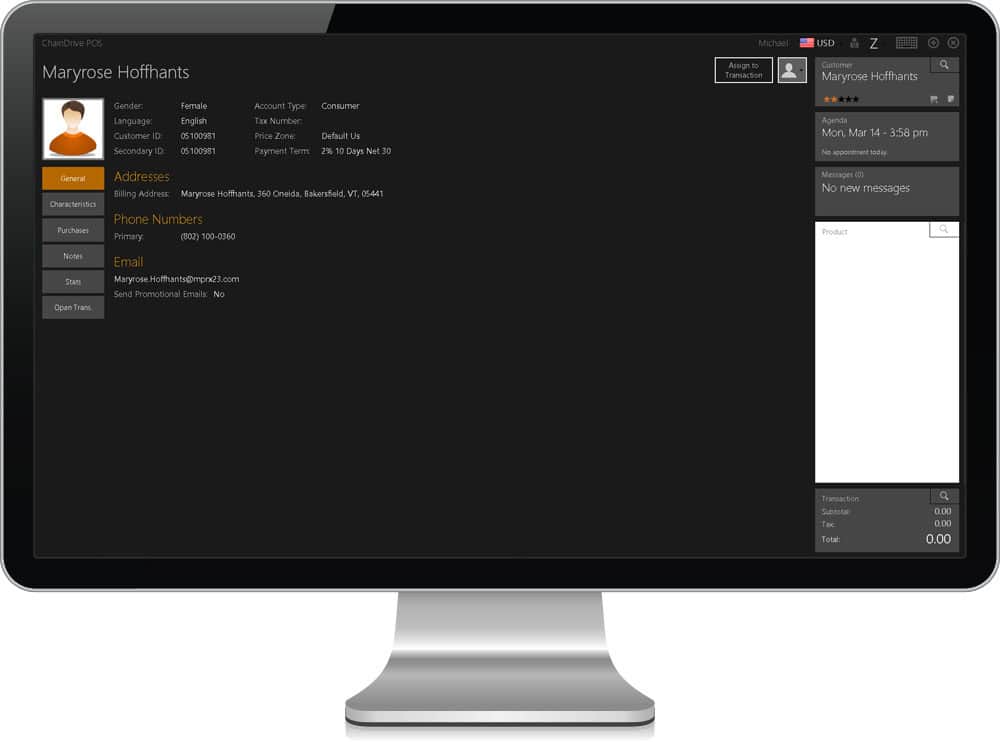 Capture et recherche de clients CRM