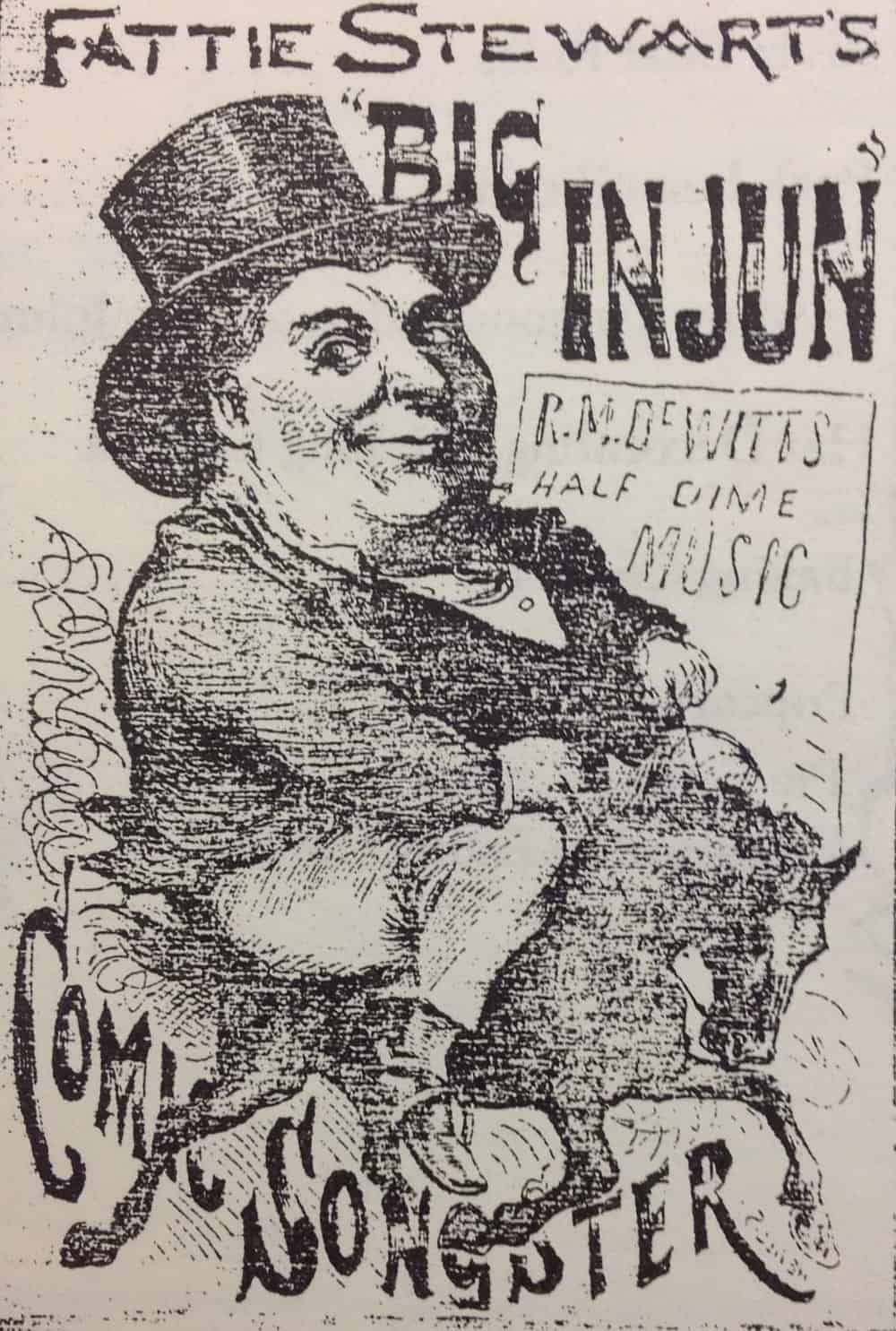John Crossy toured the country as “Fattie Stewart” to great acclaim.