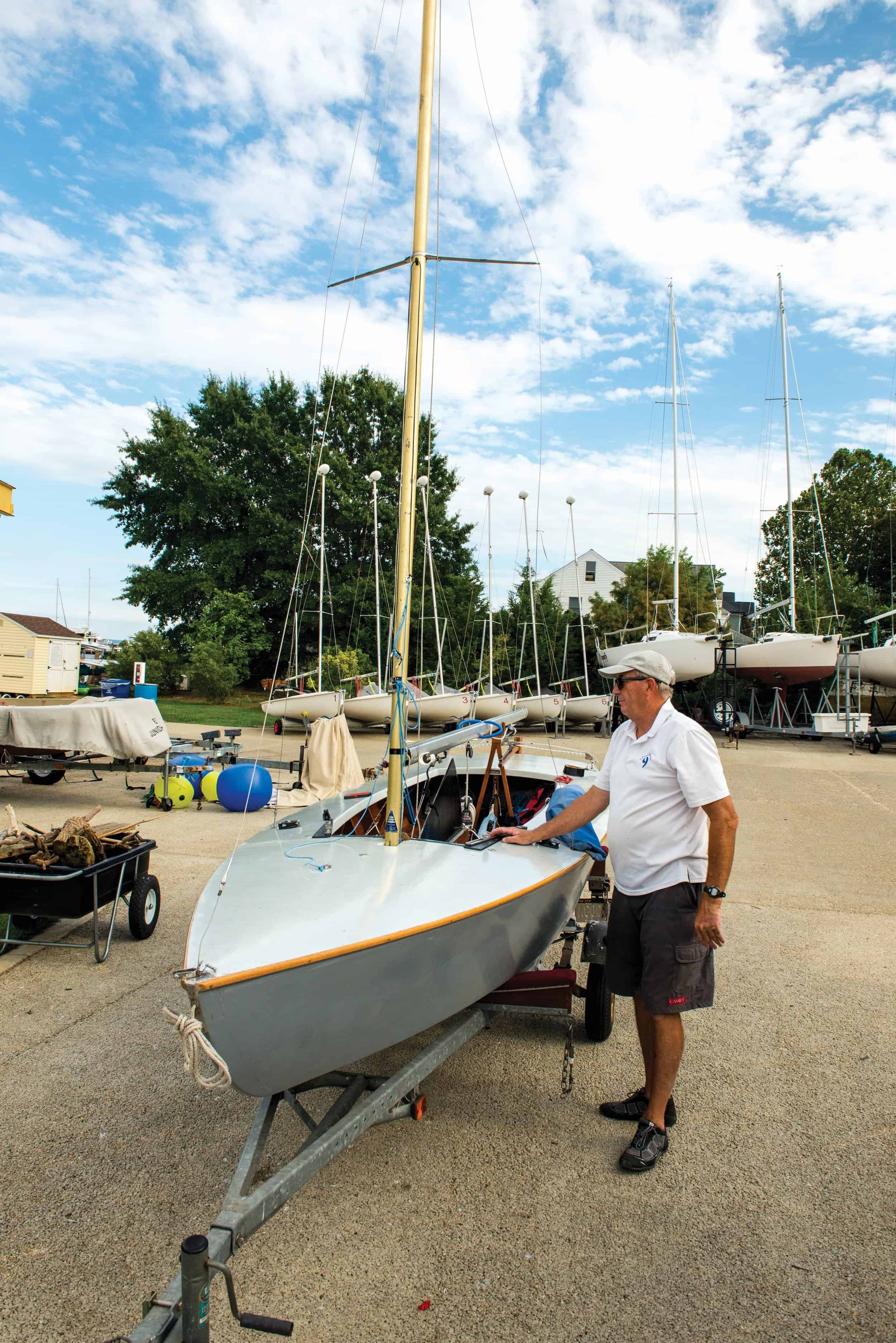 Tom Price and his Comet (Photo: Joe Evans)