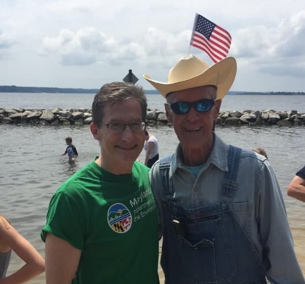 Md. Sec. of the Environment Ben Grumbles with Fowler