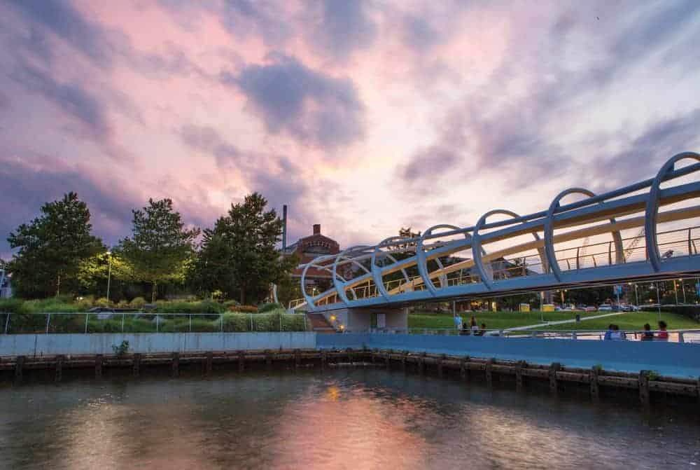 Yards Park on the Anacostia River in Washington D.C . P hoto by Krista Schlyer