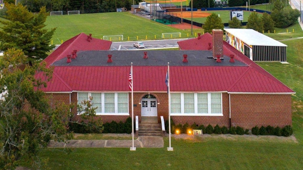 Robert Russ Moton High School in Farmville, Virginia