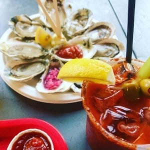 Local Oyster's at Mt. Vernon Marketplace in Baltimore