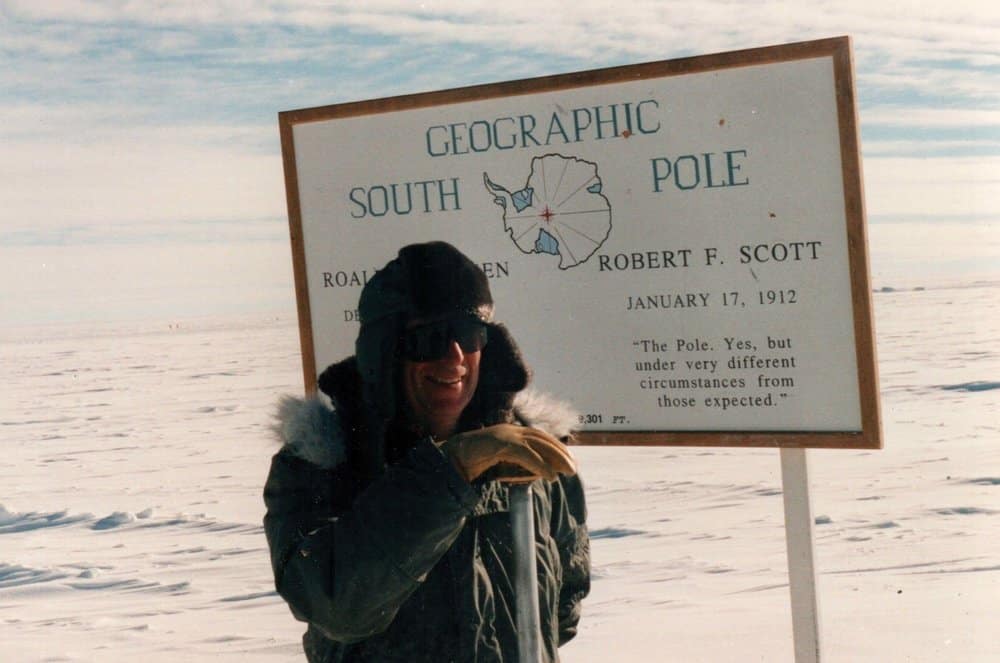 Gilchrest on 2003 Congressional delegation trip to Antarctica.