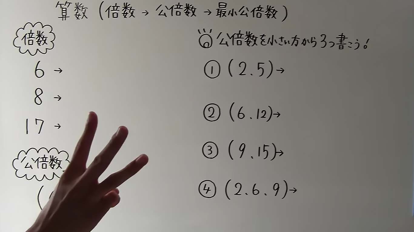 最小公倍数と最大公約数の意味 Colorfultube 最小公倍数と最大公約数の意味 Colorfultube