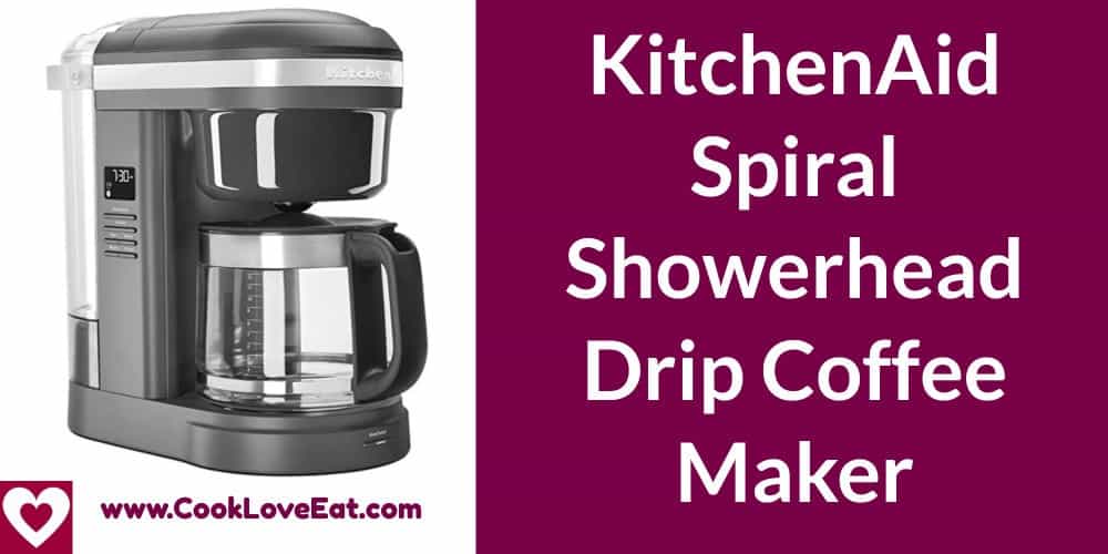 KitchenAid Spiral Showerhead Drip Coffee Maker KitchenAid Spiral Showerhead Drip Coffee Maker