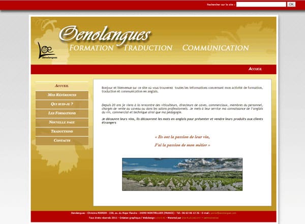 OENOLANGUES - Formation Traduction Communication