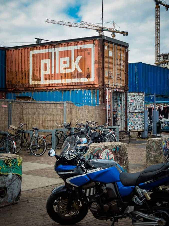 NDSM Colourful Containers in Amsterdam NDSM Colourful Containers in Amsterdam