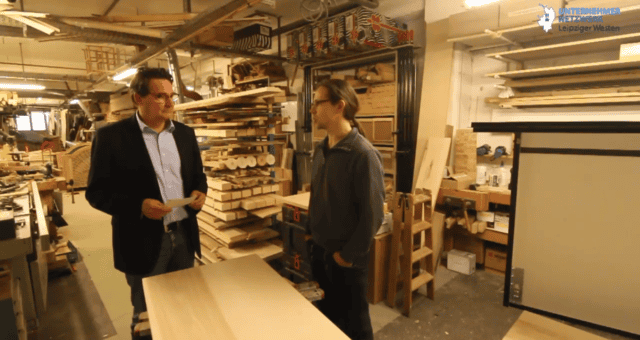 Tischlermeister Richard Wintermann – Co-Woodworking in Lindenau