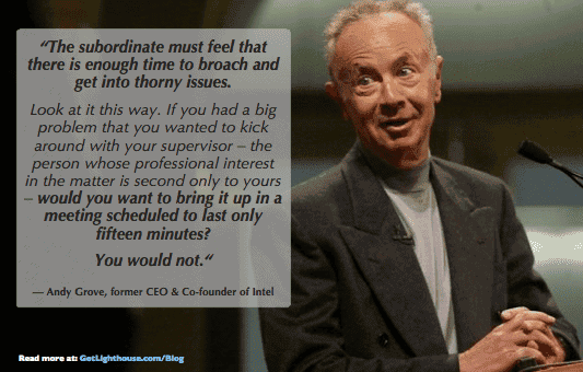 How to stop being a bad leader and turn around a miserable team 2 bad leader unhappy team - Andy Grove knows you need time to get into hard topics