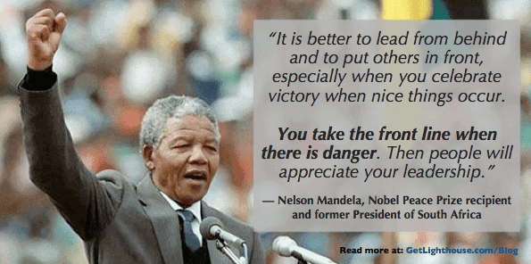 How to Get Team Buy in for an Important Change You Want to Make 3 team buy in lead from the front in times of uncertainty like nelson mandela