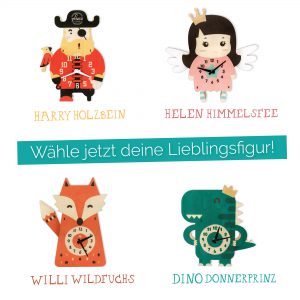 Glückswolke Kinderuhren Auswahl