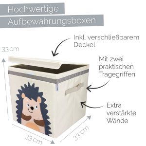 Glückswolke Kallax Box Kiste Kinder Igel