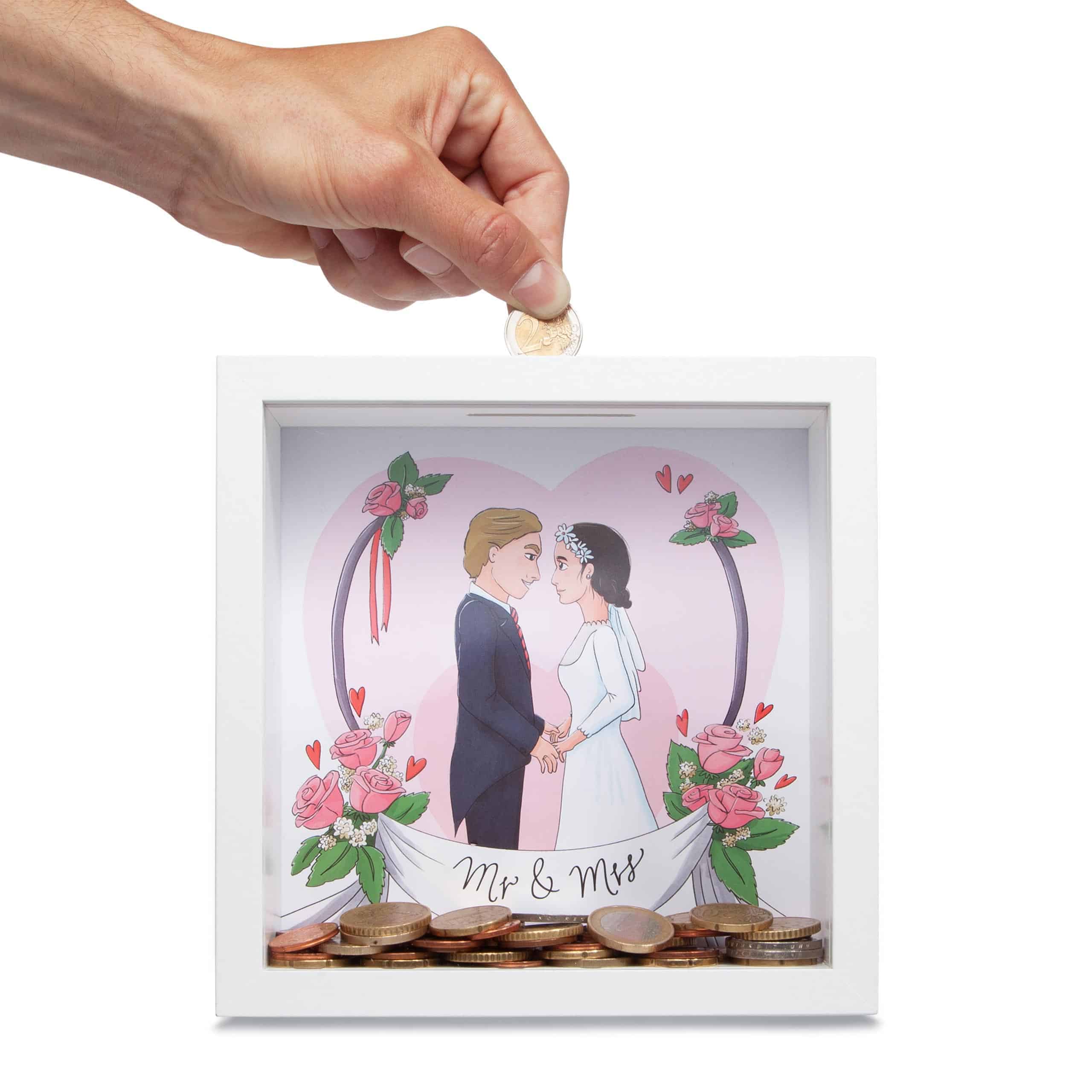 Glückswolke Hochzeitskasse Spardose Hochzeit