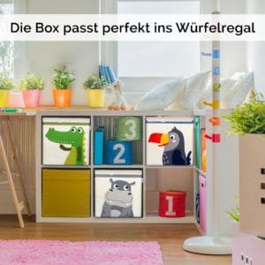 Glückswolke Kallax Boxen Dschungel Motive Tiere Kinderzimmer Kinder