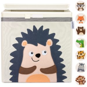 Glückswolke Spielzeugkiste Aufbewahrungsbox Kallax Boxen Igel Waldtiere Kinderzimmer
