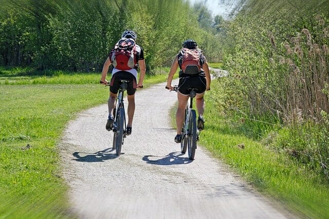 randonnée à vélo